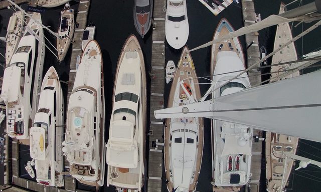 Superyachts Meet for the Newport Charter Show