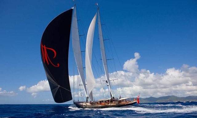 S/Y MARIE Third in Superyacht Challenge