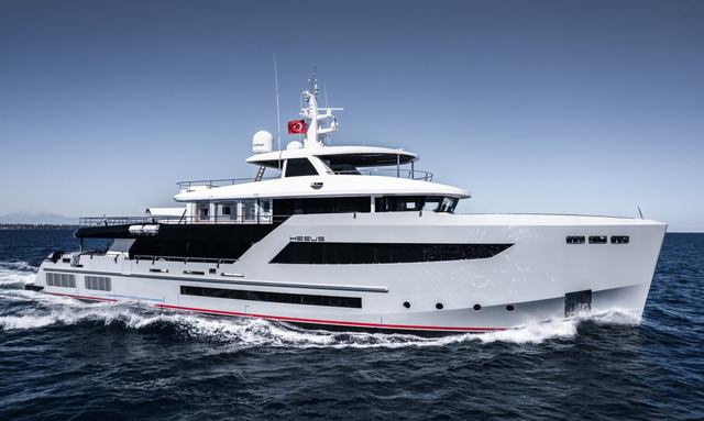 HEEUS: Bering B145 explorer yacht joins the Mediterranean charter fleet