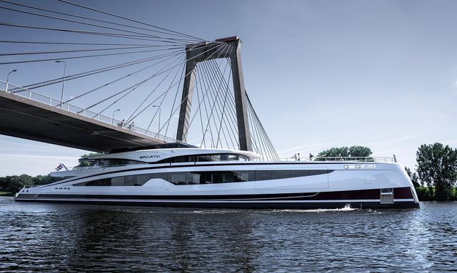 Sparta: Heesen's largest steel yacht prepares for sea trials ahead of delivery