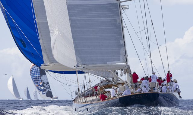 Sailing yachts get ready for Superyacht Challenge Antigua