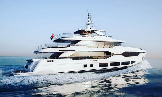 Charter discount on board 37m yacht ROCKET ONE