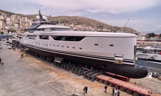 Golden Yachts announces the launch of new generation 78m superyacht O’REA 