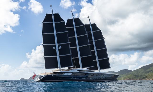 2025 Cannes Yachting Festival At Anchor: 105M Superyacht Charter BLACK PEARL Set To Adorn  The Bay of Cannes