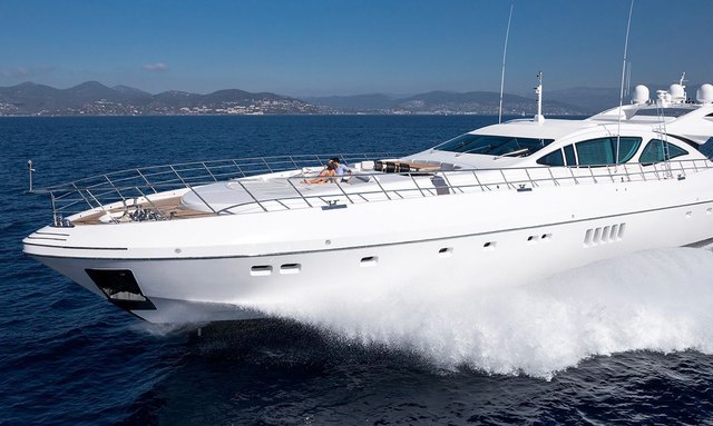 Charter the Caribbean this winter with Mangusta motor yacht BEACHOUSE
