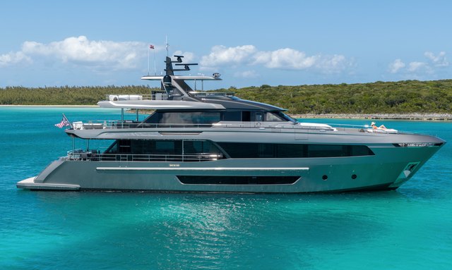 Superyacht A SALT WEAPON heads to the Caribbean as the first Ocean Alexander Puro charter yacht