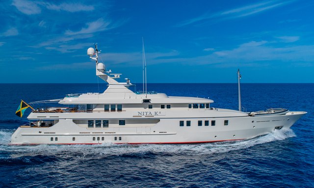 Indulge in an Exumas yacht charter this winter with NITA K II