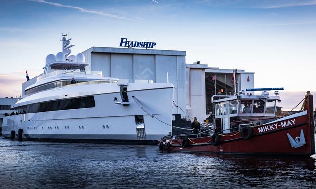 Video: Feadship launches 58m M/Y NAJIBA