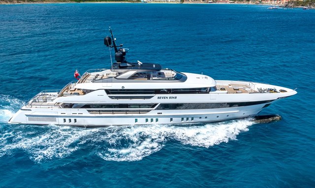 Charter Yacht SEVEN SINS Announces 10% Fill-the-Gap Offer for Sardinia Yacht Charter