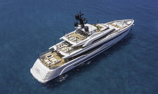 Charter fleet welcomes recent entrant 50m motor yacht LEL to its ranks 