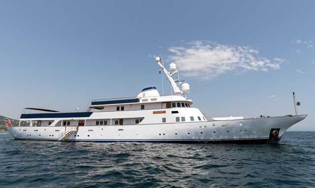 Classic 60m superyacht PALOMA now available for Mediterranean charters
