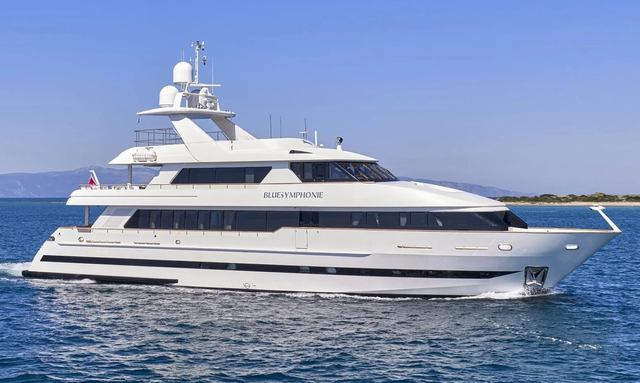 MEDYS 2026: Charter Yacht BLUE SYMPHONIE Scheduled To Debut Completed 2026 Refit