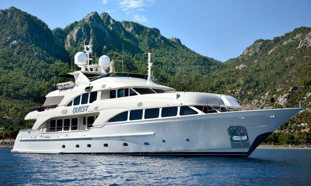 Benetti superyacht QUEST R joins Mediterranean yacht charter fleet