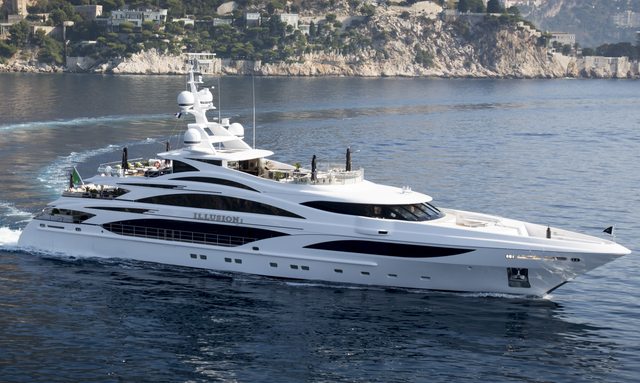 Benetti superyacht ILLUSION V opens bookings for Mediterranean yacht charters