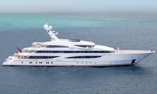 85m Charter Yacht GIGIA Set for Show Debut at the 2026 MYBA Charter Show