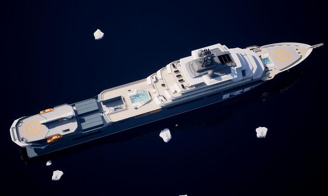 REV OCEAN - future World's Largest Charter Yacht now 195m