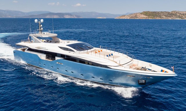 Charter Yacht BLUE MOON Officially Joins the Mediterranean Yacht Charter Fleet