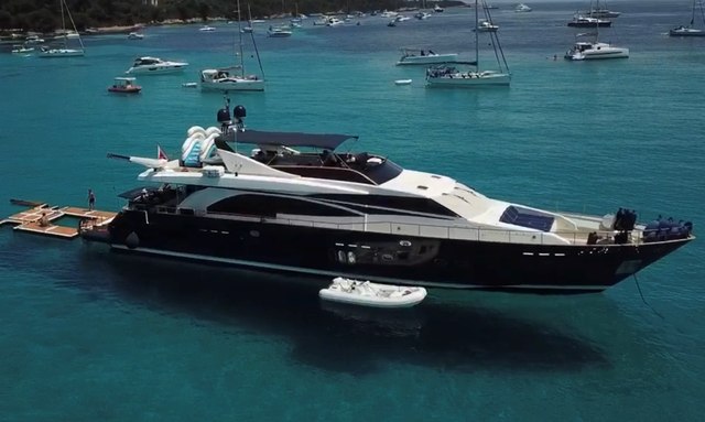 Couach Motor Yacht LADY AMANDA Reaches 100th Charter Milestone After Seven Years