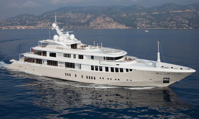 73M Superyacht PLAN B joins Mediterranean yacht charter fleet for inaugural summer season