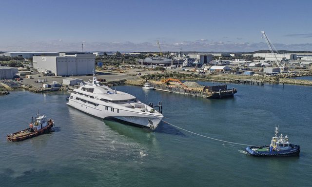 World’s largest tri-hulled M/Y ‘White Rabbit’ delivered