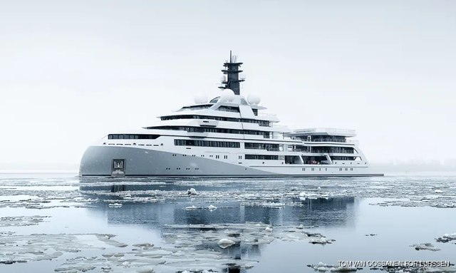 110M Lürssen Superyacht O3 On The Move For Latest Set Of Sea Trials 