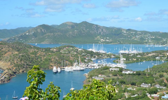 Superyachts Prepare for the Antigua Charter Show
