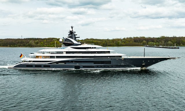 Iconic Superyacht Charter KISMET Announces Availability For 2026 Monaco Grand Prix
