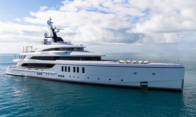 Superyacht charter ARTISAN announces last minute availability for an Athens to Corfu yacht charter this summer