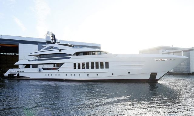 Video: M/Y VIDA, ex ‘Project Antares’, prepares for delivery