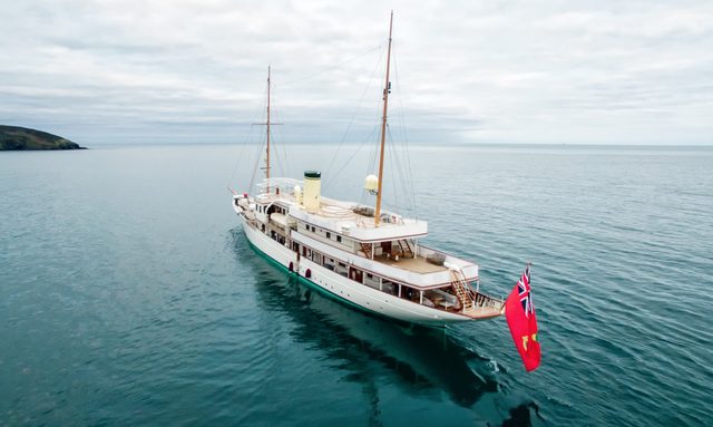 M/Y 'Haida 1929' returns to global charter fleet