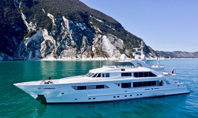 Superyacht Alalya: New to the fleet for yacht charters around Croatia