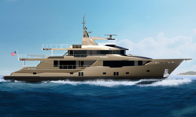 Delta Marine’s 46m Explorer Yacht Project ZEMBRA Moves into Outfitting Ahead of Charter Debut