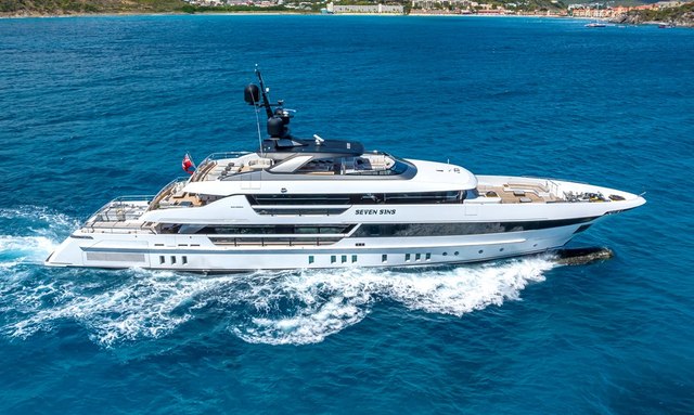 Sanlorenzo Superyacht SEVEN SINS Now Available for Ibiza and Mallorca Yacht Charters Summer 2026