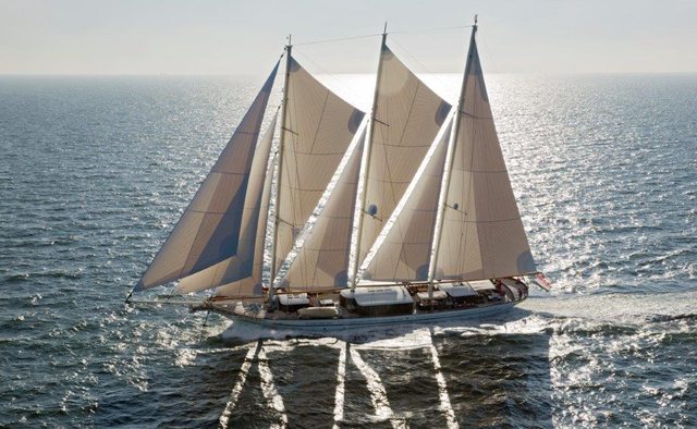 Red Sky yacht charter Dream Ship Victory Sail Yacht