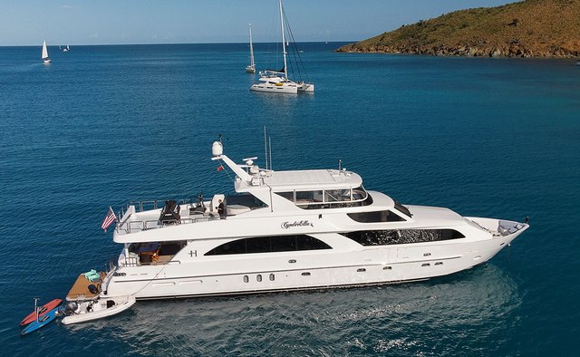Cynderella Yacht Charter in St Barts