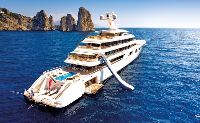 mega yacht rentals caribbean