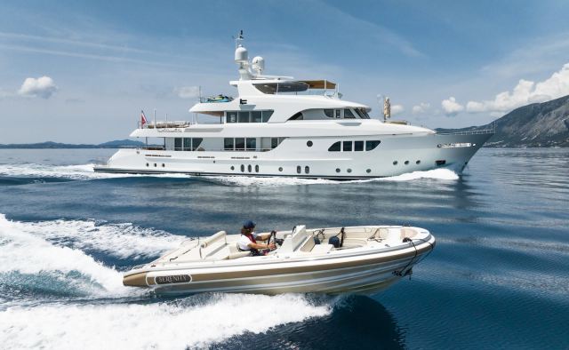 Serenity Yacht Charter in Santorini