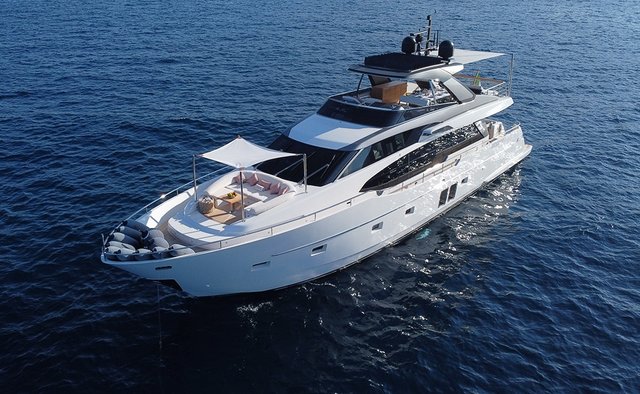 Alexander M Yacht Charter in Sardinia