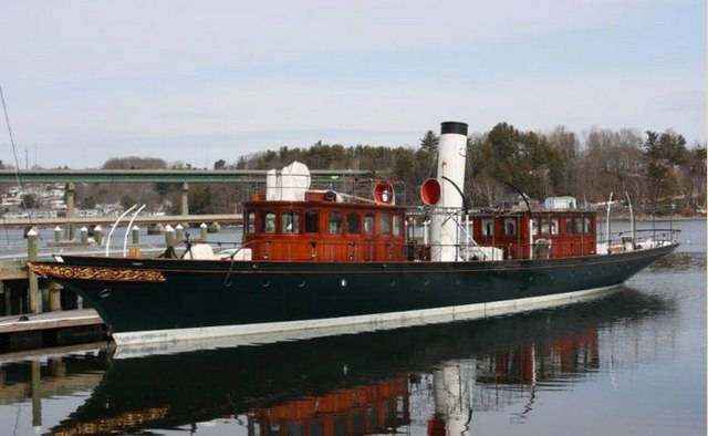 Cangarda yacht charter Pusey & Jones Motor Yacht