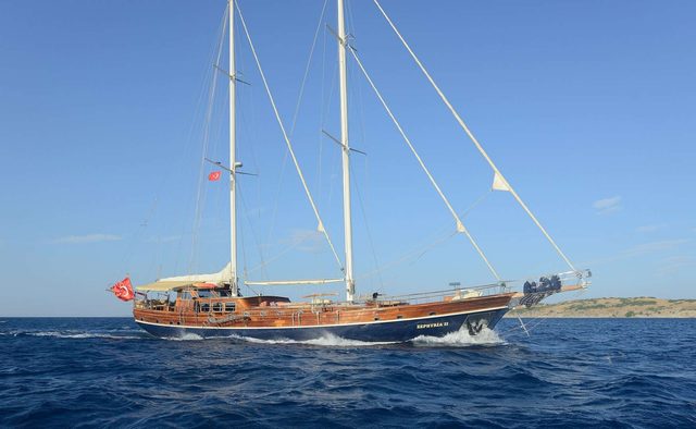 Zephyria II yacht charter Etemoglu Boatyard Motor/Sailer Yacht