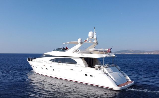 Titan yacht charter Azimut Motor Yacht