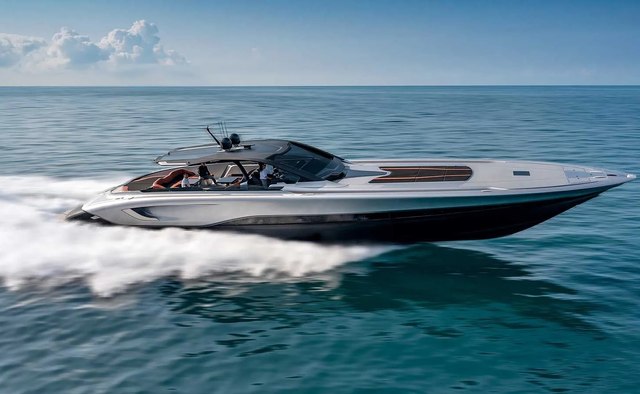 Bolide yacht charter Victory Design Motor Yacht
