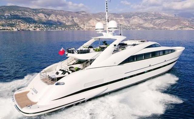 Sun Glider II yacht charter ISA Yachts Motor Yacht