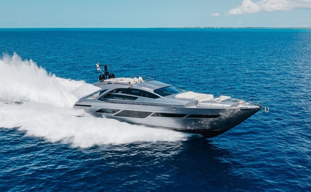 Time Off yacht charter Pershing Motor Yacht