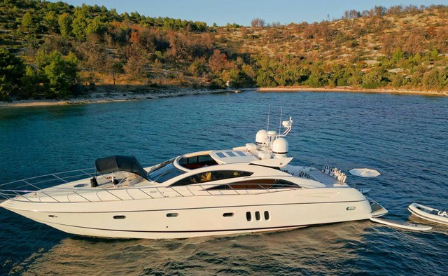 Sunseeker Predator 72 Ghost Yacht Charter in Montenegro