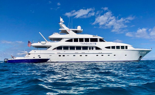 Tanzanite yacht charter Westship Motor Yacht