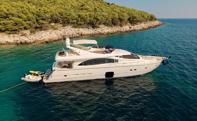 Stella D'Oro yacht charter Ferretti Yachts Motor Yacht