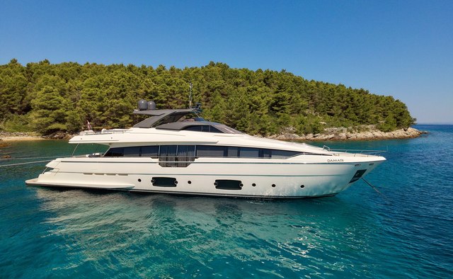 Damari yacht charter Ferretti Yachts Motor Yacht
                        