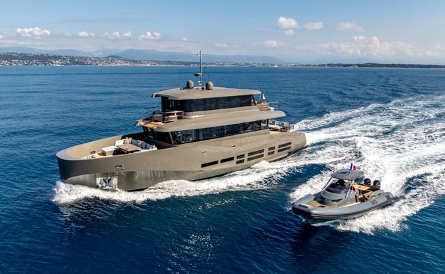 Kokonut's Wally Yacht Charter in Nice