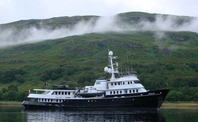 Asteria Yacht Charter in Gam Island